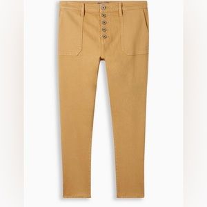 Torrid size 14R MOM STRAIGHT VINTAGE STRETCH HIGH-RISE JEAN Yellow NWT